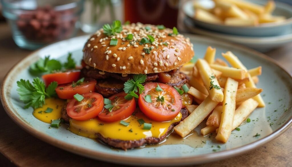 hamburguesa calorias